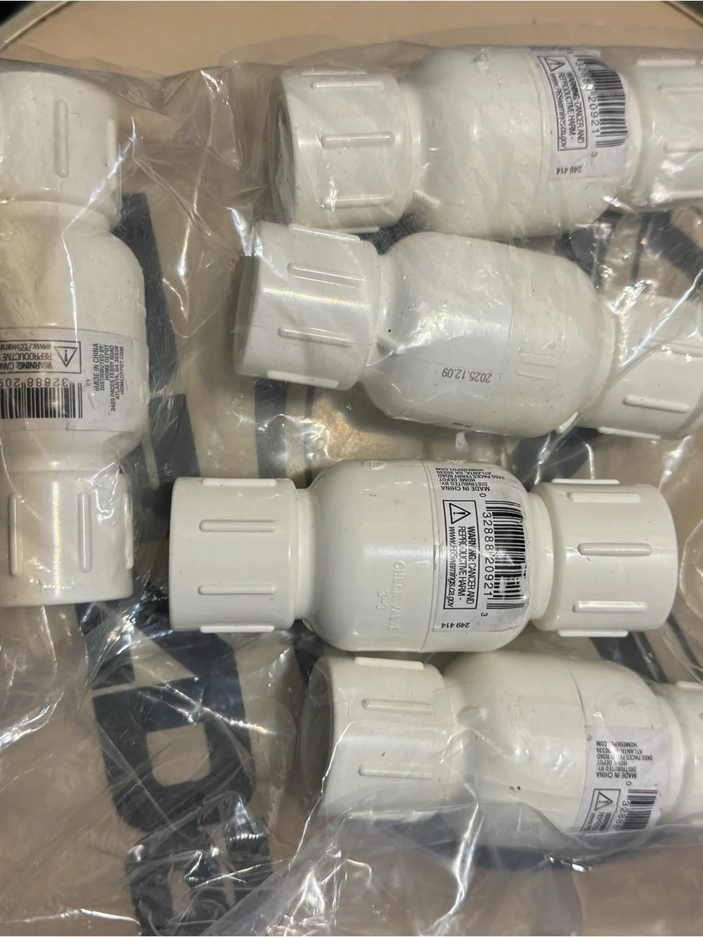 White Check Valve
